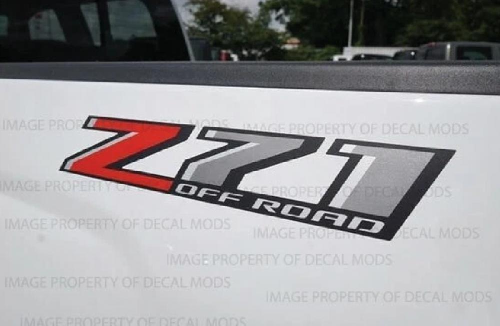 STICKER DECAL PAR Z71 OFF ROAD CHEVROLET SILVERADO GMC SIERRA 2018 FG7J0 REF: 84297542