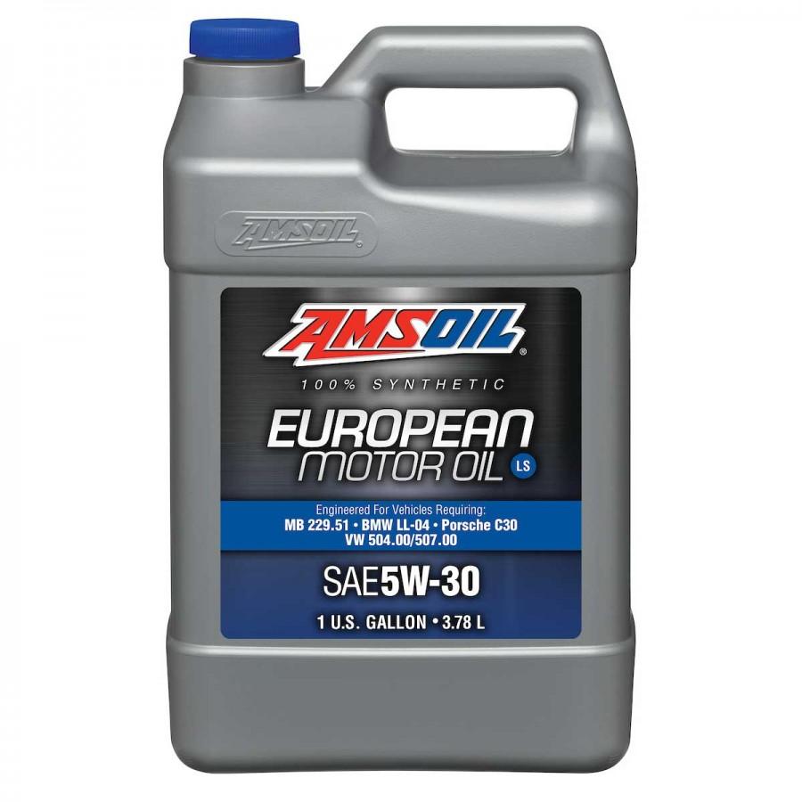 Aceite para Motor Amsoil European Car Formula SAE 5W-30 100% Sintetico Net 3.785L AEL1G