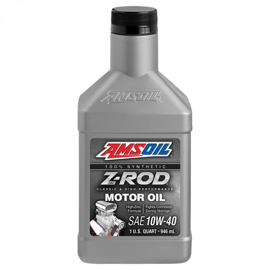 Aceite para Motor Amsoil Z-ROD SAE 10W-40 100% Sintetico Net 946mL ZRDQT