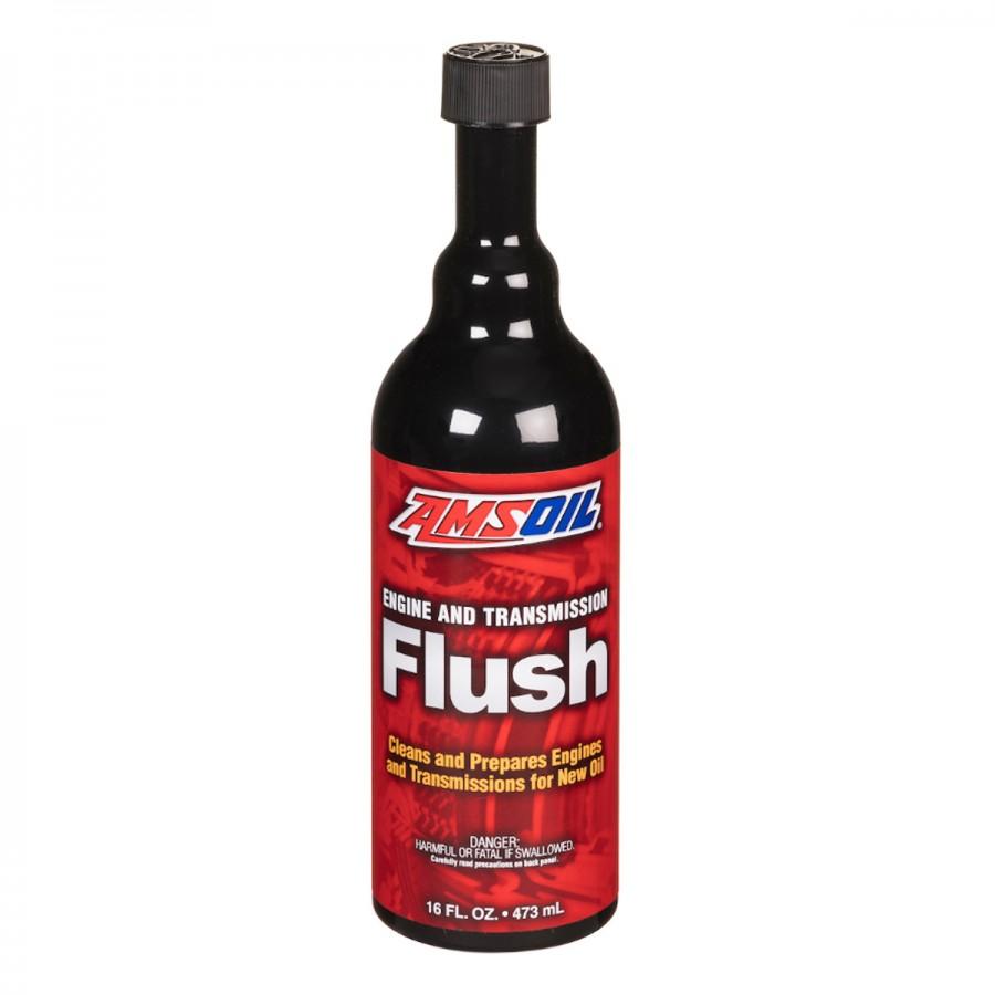 Liquido Lavado Motor Y Tramsimision Amsoil Flush Net 473mL  FLSHCN