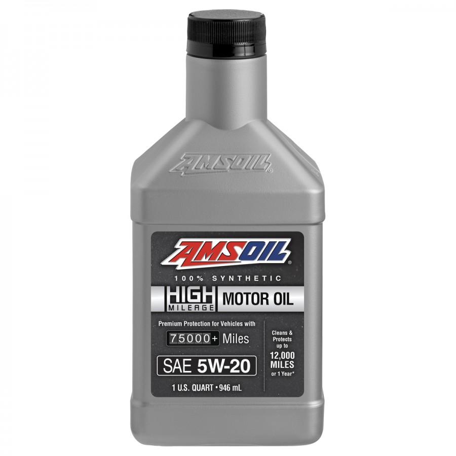 Aceite para Motor Amsoil HIGH MILEAGE SAE 5W-20 100% Sintético Net 946mL HM520QT