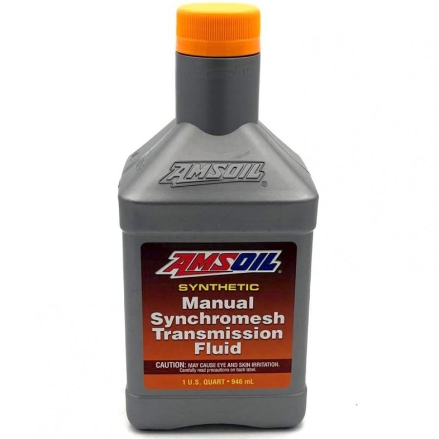 Fluido para Transmision Manual Amsoil Synchromesh 100% Sintetico Net 946mL MTFQT