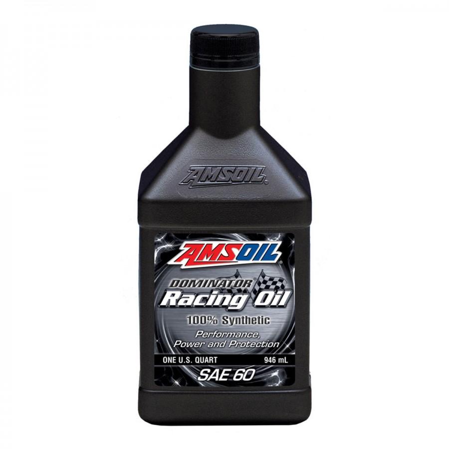 Aceite para Motor Amsoil Dominator Racing Oil SAE 60 100% Sintetico Net 946mL RD60QT