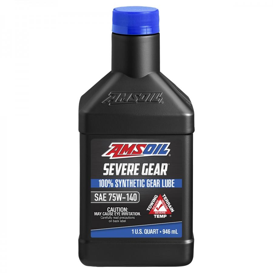 Lubricante para Engranes Amsoil Severe Gear SAE 75W-140 100% Sintético Net 946mL SVOQT