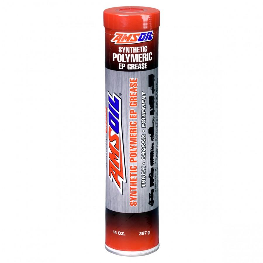 Grasa Sintética Polimérica para Camión, Chasis y Equipos NLGI #2 Amsoil 100% Sintetico Net 14oz / 397g GPTR2CR