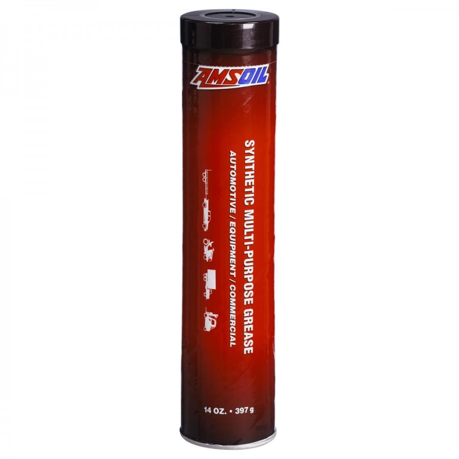 Grasa Sintética Multiusos NLGI #2 Amsoil 100% Sintetico Net 14oz / 397g GLCCR