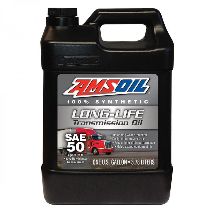 Fluido para Transmision Amsoil Long-Life SAE 50 100% Sintetico Net 3.785L FTF1G
