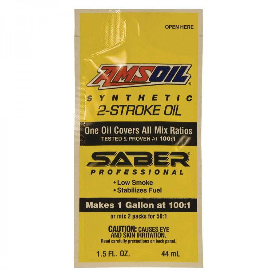 Aceite para 2-Tiempos Amsoil SABER Profesional 100:1 Pre-Mix 100% Sintetico Net 1.5oz / 45mL ATPPK