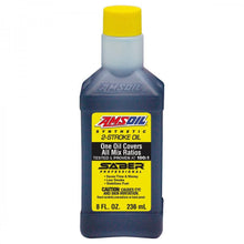 Aceite para 2-Tiempos Amsoil SABER Profesional 100:1 Pre-Mix 100% Sintetico Net 8oz / 236mL ATPBC