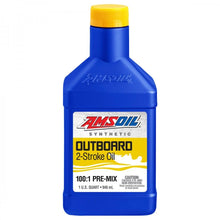 Aceite para 2-Tiempos Amsoil SABER Outboard 100:1 Pre-Mix 100% Sintetico Net 946mL ATOQT