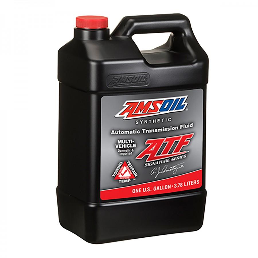 Fluido para Transmision Automatica Amsoil Signature Series Multi-Vehicle 100% Sintetico Net 3.785L ATF1G