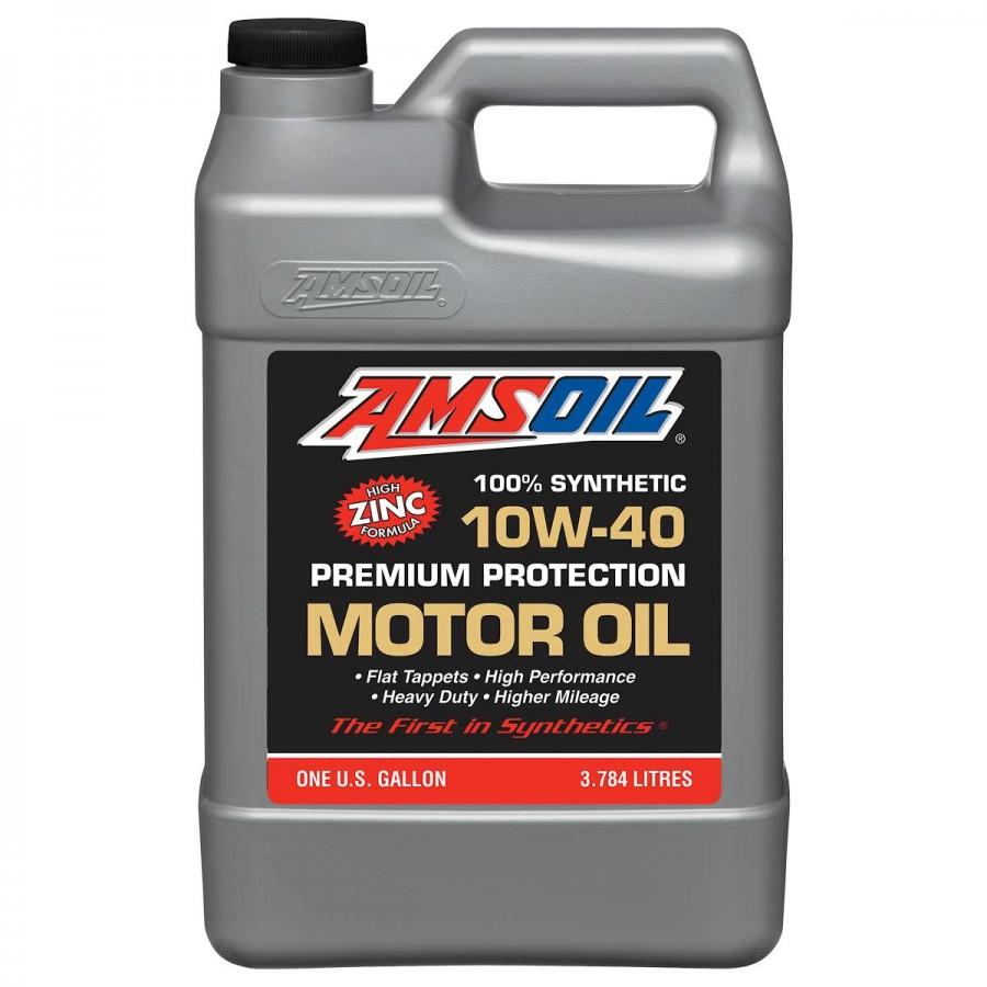 Aceite para Motor Amsoil Premium Premium Protection SAE 10W-40 100% Sintetico Net 3.785L AMO1G