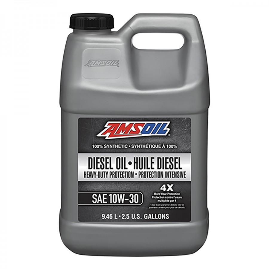 Aceite para Motor a Diesel Amsoil Heavy-Duty 100% Sintetico SAE 10W-30 Net 9.46L ADNTP