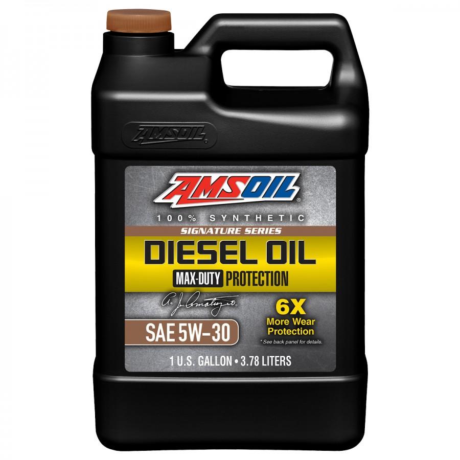Aceite para Motor a Diesel Amsoil Max-Duty 100% Sintetico SAE 5W-30 Net 3.785L DHD1G