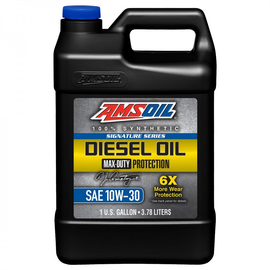 Aceite para Motor a Diesel Amsoil Max-Duty 100% Sintetico SAE 10W-30 Net 3.785L DTT1G