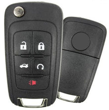 LLAVE CONTROL CHEVROLET IMPALA 2010 - 2016 / 13500221 / OHT01060512, V2T01060512, V2T01060514, AVL-B01T1AC, AVL-B01T2ACC / 434Mhz / 5 BOTONES CAJUELA  / ID46 / SIN LOGO