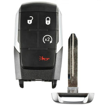 LLAVE CONTROL GQ4-76T  4-BOTONES 433Mhz 4A Chip PARA 2019-2021 Dodge Ram 2500 3500 4500 5500 68365327AB