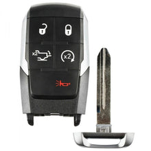LLAVE CONTROL PRESENCIA 2019-2021 Dodge Ram / GQ4-76T / 5 BOTONES / 433Mhz 4A Chip / 68375456AB