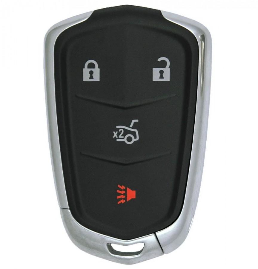 CASCARA LLAVE PRECENCIA CADILLAC ATS 2014-2019 / 13580811 / HYQ2AB, 2AOKM-G2AB / 4 BOTONES CAJUELA  / SIN LOGO