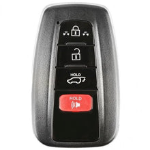 LLAVE PRECENCIA TOYOTA HIGHLANDER 2020-2022 / 8990H-0E020 / HYQ14FBC / 312/314MhZ / 4 BOTONES CAJUELA  / board 0351 / SIN LOGO