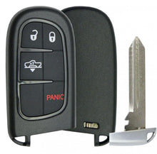 LLAVE PRECENCIA DODGE RAM 2500 2013-2018 / 68159656AG / GQ454T, 2AOKM-CYV13 / 434Mhz / 4 BOTONES SUSPENSIÓN / PCF7953 46 chip / SIN LOGO