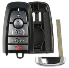 CASCARA LLAVE PRECENCIA FORD F-250 2017-2020 / 164-R8166, 5929503 / M3NA2C93152600 / 5 BOTONES ENCENDIDO CAJUELA  / SIN LOGO