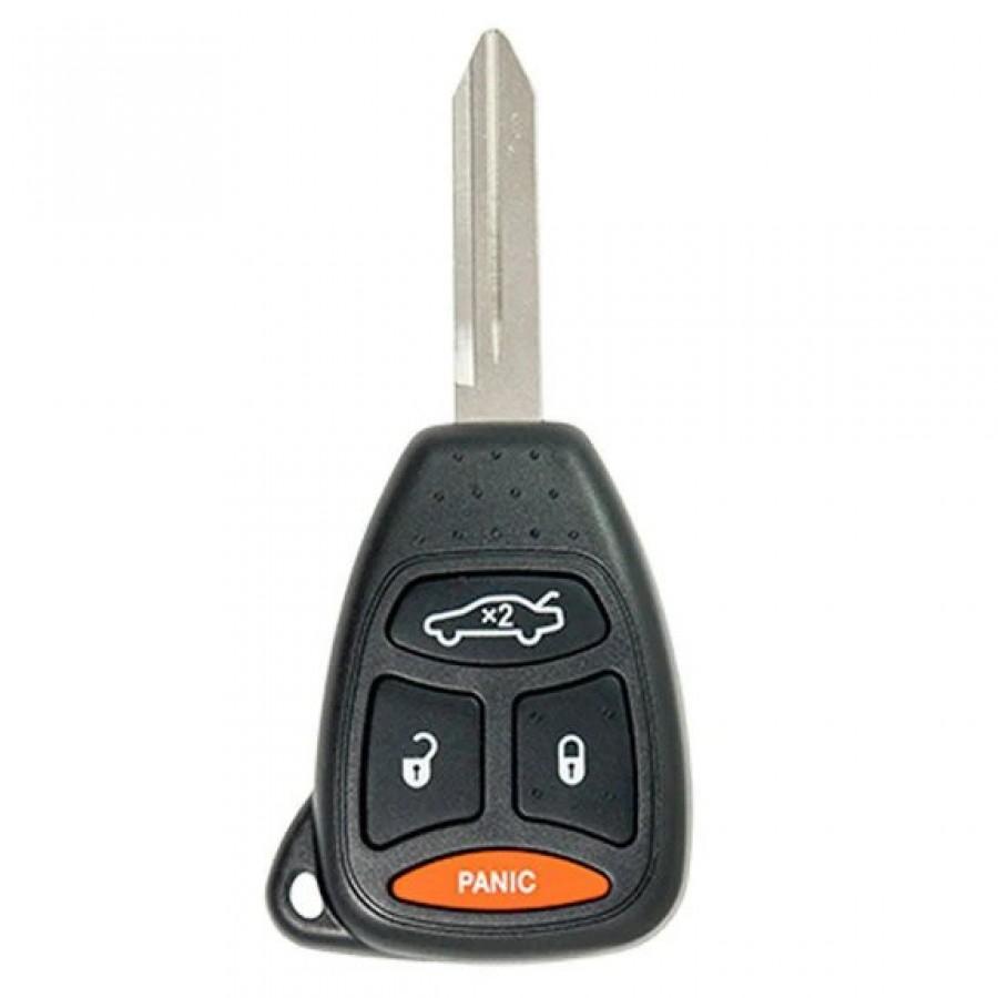 CASCARA LLAVE CONTROL REMOTO | 2007-2010 JEEP GRAND CHEROKEE | 4 BOTONES CAJUELA