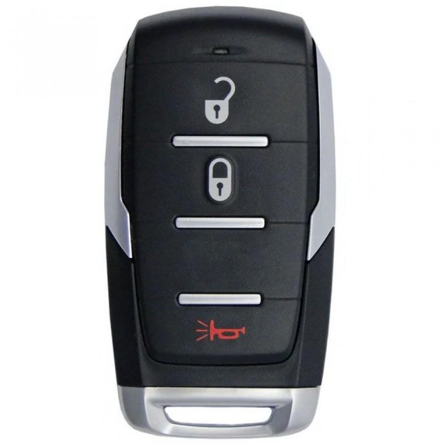 LLAVE CONTROL OHT-4882056 3-BOTONES 433Mhz 4A Chip PARA 2019-2021 Dodge Ram 2500 3500 4500 5500 68442905AB
