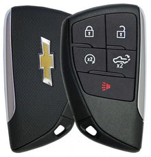 LLAVE PRESENCIA CONTROL REMOTO / 2022 - 2024 CHEVROLET SILVERADO / 5 BOTONES / 434 MHz / 13547258-R, 13560203-R /  YG0G21TB2  / NUEVO OEM