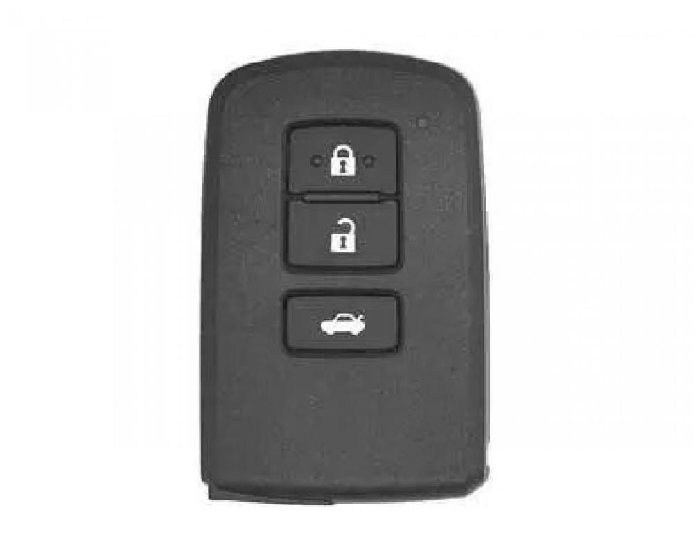 CASCARA LLAVE CONTROL PRESENCIA  Toyota Camry 2010 / 3 BOTONES /BA2EQ,PN 89904-33500 / SIN LOGO