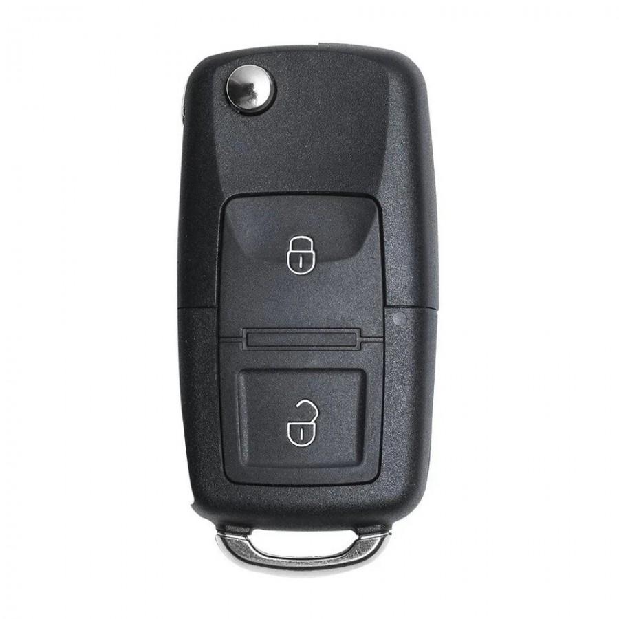 CASCARA LLAVE CONTROL VW Skoda Passat Golf Jetta 2000 / 2 BOTONES /1J0959753N / SIN LOGO
