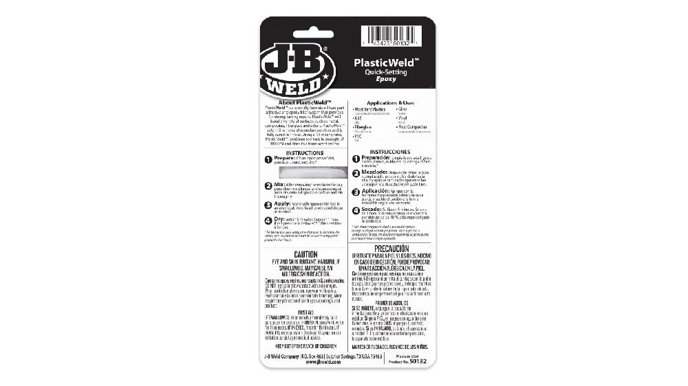 JB Weld  Jeringa Multiple Uso Fija 5Min Amarillo Net  25 mL