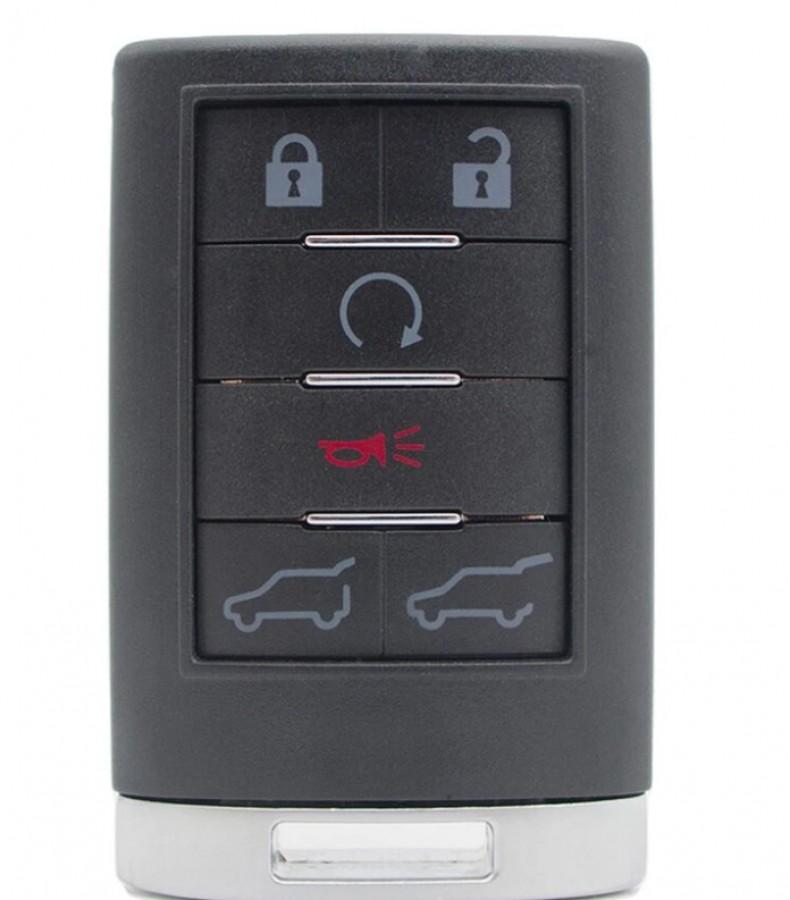 LLAVE CONTROL DE PRESENCIA Cadillac Escalade 2008 -2014  / 6 BOTONES  / 315mhz/OUC6000223,OUC6000066 , 22756465, 20965647 / SIN LOGO