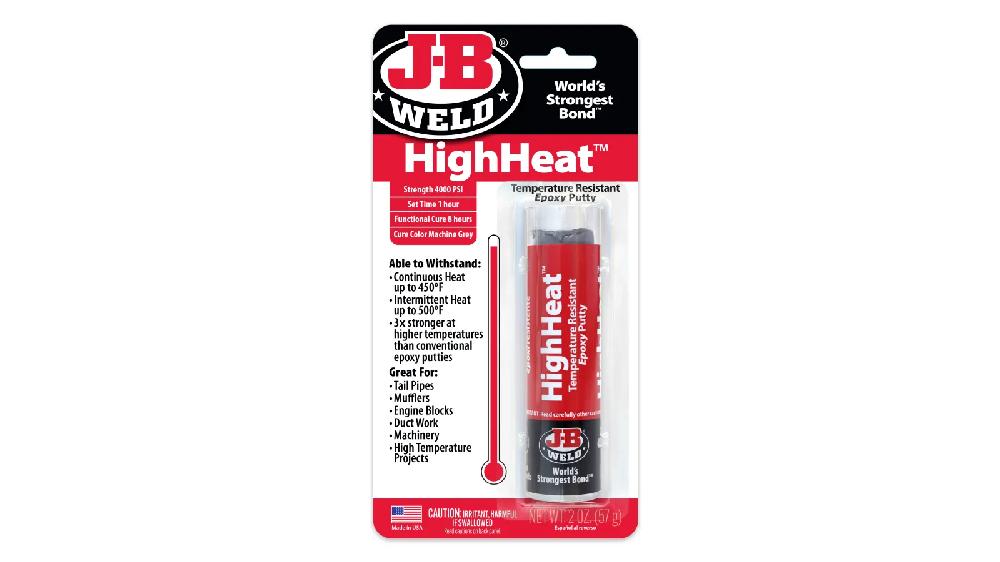 JB Weld  Barra De Masilla Alta Temperaturas Rojo Net  57 g
