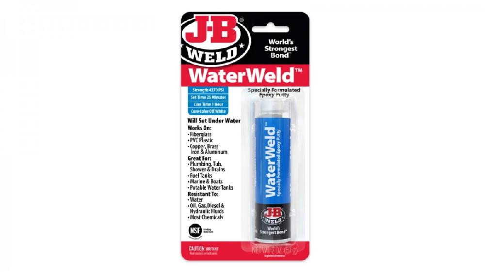 JB Weld  Barra De Masilla Aprueba De Agua Azul Net  57 g