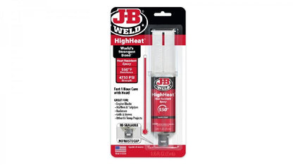 JB Weld  Jeringa Epoxi Resistente Al Calor Net  25 mL