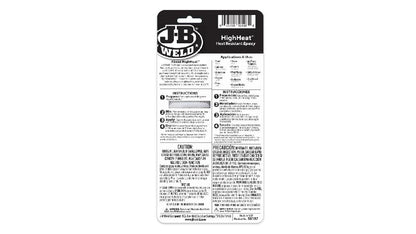 JB Weld  Jeringa Epoxi Resistente Al Calor Net  25 mL