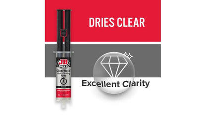 JB Weld  Jeringa Con Tubo Mixer Fija 5Min Net  25 mL