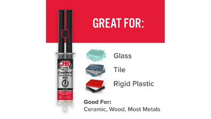 JB Weld  Jeringa Con Tubo Mixer Fija 5Min Net  25 mL