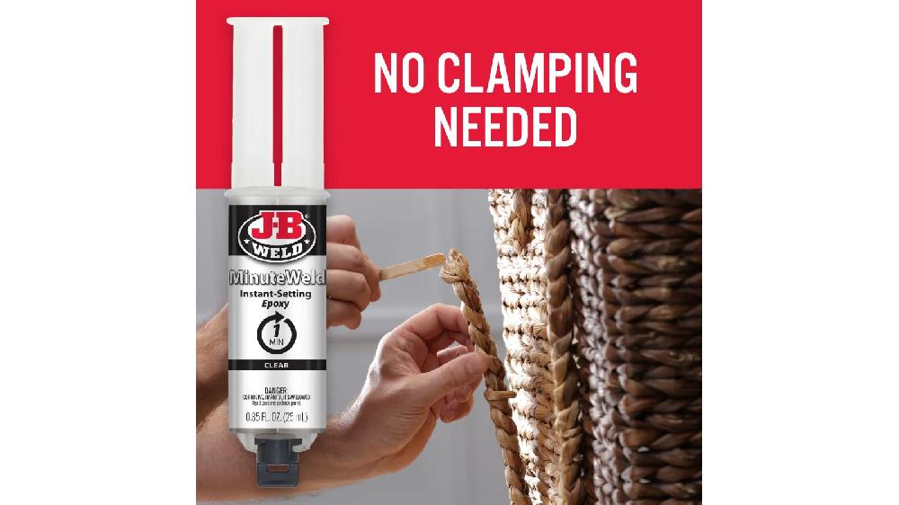 JB Weld  Jeringa Transparente Fija Instantaneo Net  25 mL