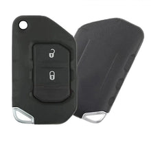 LLAVE CONTROL  2018-2021 Jeep Wrangler  / 2 BOTONES / 433mhz/4A / OHT1130261,5461A-1130261, 68416786AB / SIN LOGO