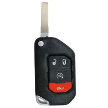 LLAVE CONTROL   2018 -2021 Jeep Wrangler Gladiator / 4 BOTONES / 433mhz/OHT1130261, 68416784AB , 68416784AA , 68416784 / SIN LOGO