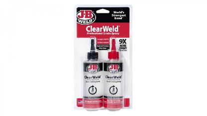 JB Weld  Clear Weld Profesional Net  2 Tubos 4 Oz.
