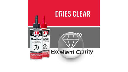 JB Weld  Clear Weld Profesional Net  2 Tubos 4 Oz.