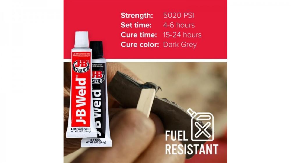 JB Weld  Adhesivo Epóxico Mas Fuerte Fija 2H Net  2 Tubos 28.4 g