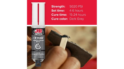 JB Weld  Jeringa Original De Soldadura Fría 4-6H Net  25 mL