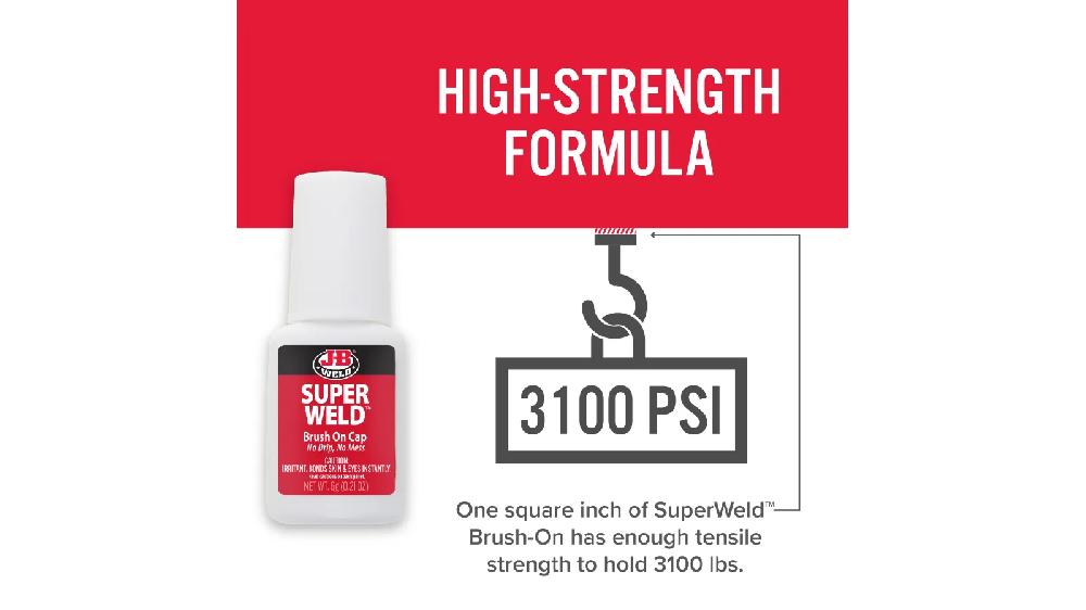 JB Weld  Pegamento Alta Fortaleza Instantáneo Net  6 g