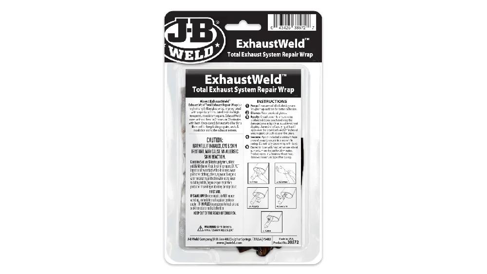JB Weld  Exhaustweld - Envoltura De Reparacion Net  Kit