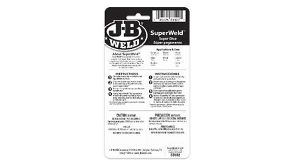 JB Weld  Pegamento Instantáneo 2 Pack Net  2 Tubos 2 g