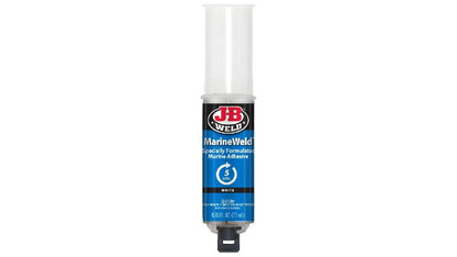 JB Weld  Jeringa Aprueba De Agua Fija 5Min Azul Net  25 mL